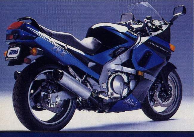 Kawasaki GPz 600R Ninja / ZX 600R (1991-92) technical specifications